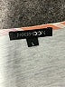 Papermoon 100% Polyester Stripes Orange Short Sleeve Blouse Size L - photo 7