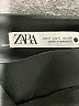 Zara 100% Polyester Solid Black Casual Skirt Size S - photo 4