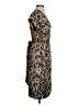 J.Crew 100% Polyester Animal Print Brown Cocktail Dress Size XXS - photo 4