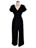 Club Monaco 100% Polyester Black Jumpsuit Size 12 - photo 1