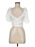 Lulus White Short Sleeve Top Size M - photo 1