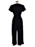 Club Monaco 100% Polyester Black Jumpsuit Size 12 - photo 2