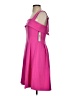 DKNY Solid Pink Cocktail Dress Size 4 - photo 5