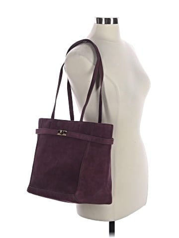 Ann Taylor Leather Tote (view 2)