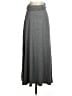 Stem Solid Gray Casual Skirt Size XS - photo 1