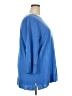 J.Jill Solid Blue Poncho Size 3X - photo 4