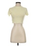 PacSun Yellow Short Sleeve Turtleneck Size XS - photo 1