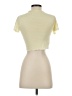 PacSun Yellow Short Sleeve Turtleneck Size XS - photo 2