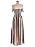 J for Justify Stripes Brown Romper Size L - photo 2