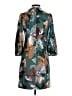 Assorted Brands Print Green Cocktail Dress Size XS - photo 2
