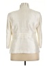 Kasper 100% Acetate Metallic Ivory Jacket Size 18 - photo 2
