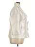 Kasper 100% Acetate Metallic Ivory Jacket Size 18 - photo 4