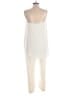 Halston Heritage Ivory White Jumpsuit Size 12 - photo 2