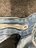 Levi's 100% Cotton Blue Denim Shorts Size 25 waist - photo 3