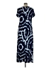 Unbranded Tie-dye Blue Casual Dress Size XL - photo 2