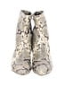 Open Edit Ivory Ankle Boots Size 6 1/2 - photo 2