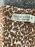 Paper Crane Animal Print Brown Casual Pants Size L - photo 7
