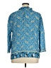 Nicola 100% Polyester Paisley Blue 3/4 Sleeve Blouse Size XL - photo 2