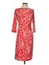 Eliza J Print Red Cocktail Dress Size 4 - photo 1
