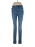 American Eagle Outfitters Solid Blue Jeans Size 10 long - photo 1