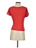 Max Studio 100% Rayon Red Short Sleeve Top Size XS - photo 2