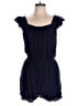 Dee Elly 100% Rayon Solid Blue Romper Size L - photo 1