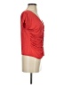 Max Studio 100% Rayon Red Short Sleeve Top Size XS - photo 4
