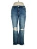 Vervet Hearts Blue Jeans Size 16 - photo 1