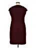 Taylor Solid Burgundy Cocktail Dress Size 14 - photo 2