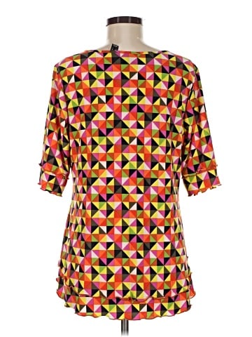 Attitudes by Renee 3/4 Sleeve Blouse (view 2)