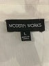 Modern Works Ivory Long Sleeve Button-Down Shirt Size L - photo 7
