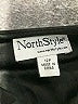 North Style Solid Black Cocktail Dress Size 12 (petite) - photo 7