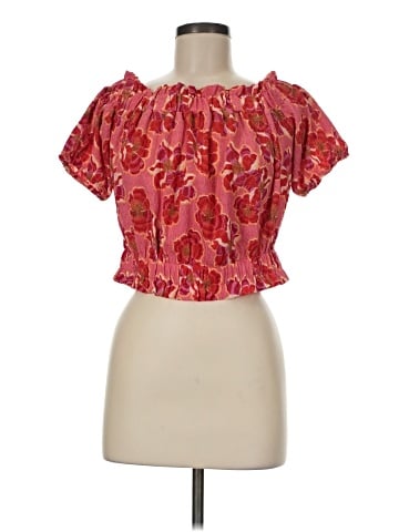 Ann Taylor LOFT Short Sleeve Blouse (view 1)
