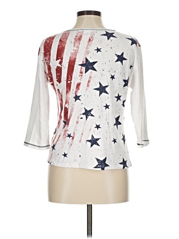 Jess & Jane 3/4 Sleeve Top (view 2)