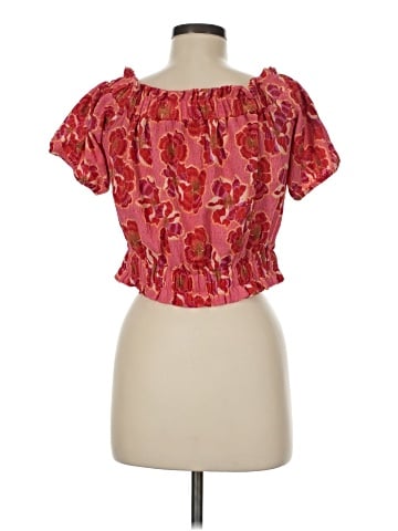 Ann Taylor LOFT Short Sleeve Blouse (view 2)