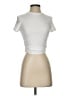 Shein Ivory Short Sleeve Turtleneck Size 2 - photo 1
