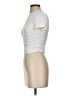 Shein Ivory Short Sleeve Turtleneck Size 2 - photo 5