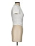 Shein Ivory Short Sleeve Turtleneck Size 2 - photo 4