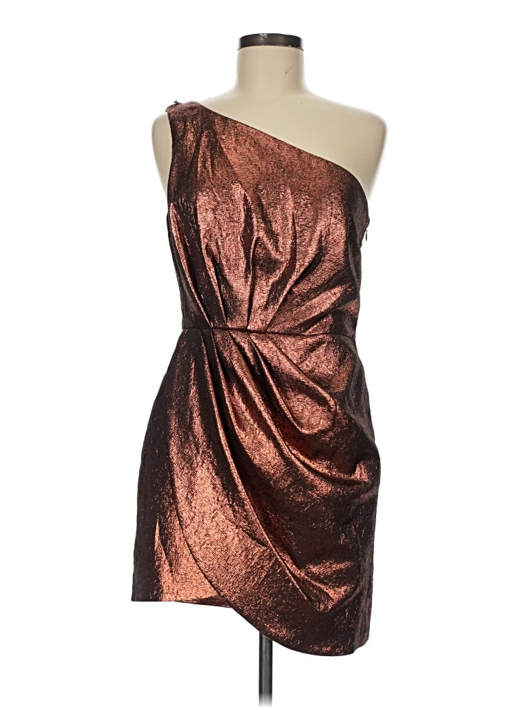 Pre-owned Michael Costello X Revolve Cocktail Dress In Brown