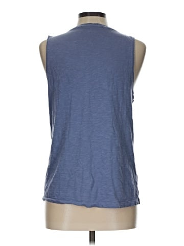 Madewell Whisper Cotton V-Neck Pocket Tank (view 2)