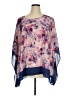 Ava & Viv 100% Polyester Purple 3/4 Sleeve Blouse Size 14 (X) - photo 1