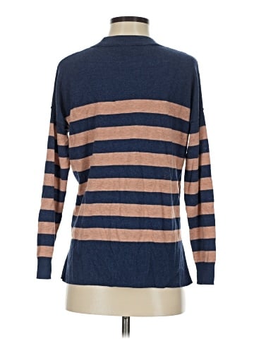 Madewell Lightweight Pocket Pullover Sweater in Stripe (view 2)