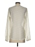 Outback Red Metallic Ivory Long Sleeve Blouse Size S - photo 2