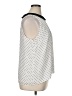 CeCe 100% Polyester Polka Dots White Sleeveless Blouse Size XL - photo 4