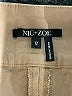 Nic + Zoe Solid Tan Active Pants Size 12 - photo 7