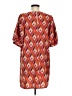 Michelle McDowell Argyle Orange Casual Dress Size M - photo 2