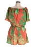 Shein Tropical Orange Romper Size 12 - photo 1