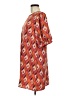 Michelle McDowell Argyle Orange Casual Dress Size M - photo 5