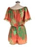 Shein Tropical Orange Romper Size 12 - photo 2