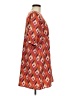Michelle McDowell Argyle Orange Casual Dress Size M - photo 4